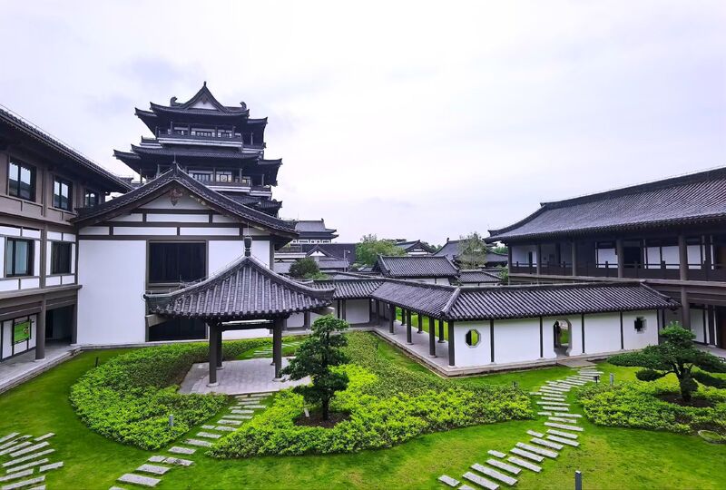 古风庭院建筑景观