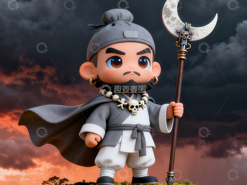 高清大图下载【趣麦麦图】Q版西游记角色系列-沙和尚