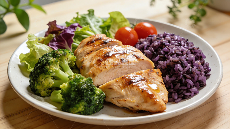 高清大图下载【趣麦麦图】-创意美食轻食减脂餐健康摄影图