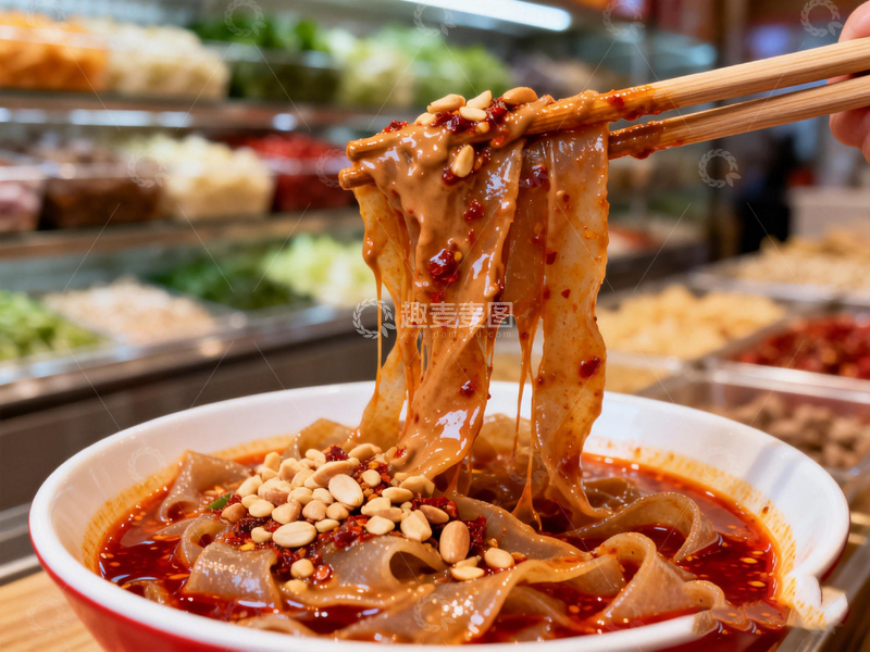 高清大图下载【趣麦麦图】火锅配料麻辣烫美味小吃