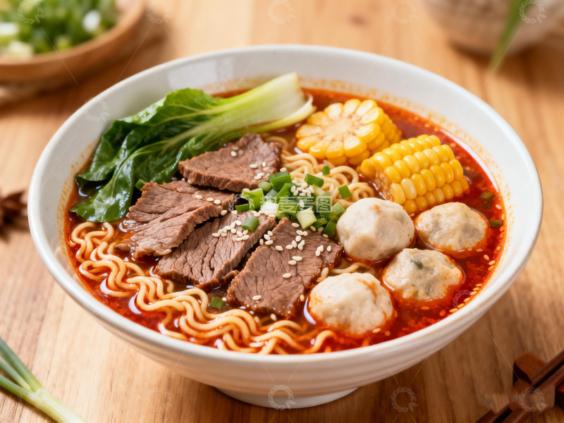 高清大图下载【趣麦麦图】美食摄影美味拉面图片