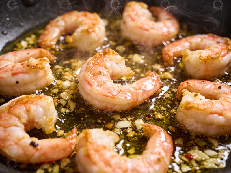 高清大图下载【趣麦麦图】中餐菜系油煎虾仁