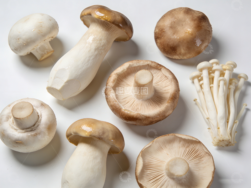 高清大图下载【趣麦麦图】多种蘑菇特写摄影素材