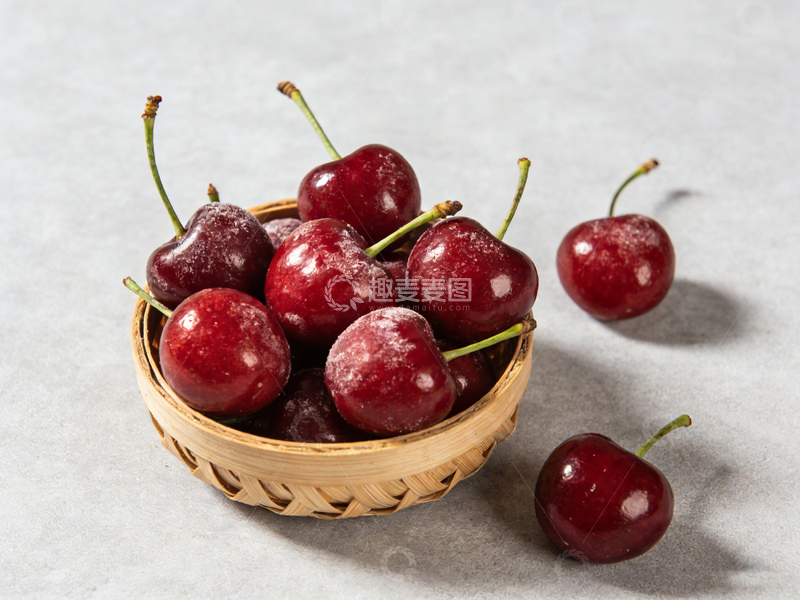 高清大图下载【趣麦麦图】清新樱桃摄影图片