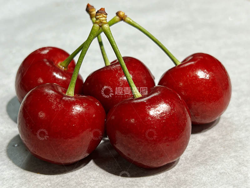 高清大图下载【趣麦麦图】新鲜樱桃水果摄影图片4