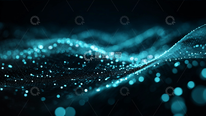 高清大图下载【趣麦麦图】数据星河的静谧低语