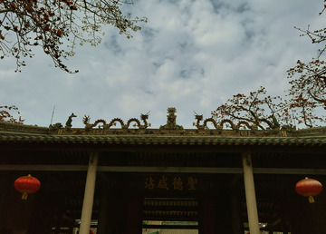 古风庙宇建筑摄影
