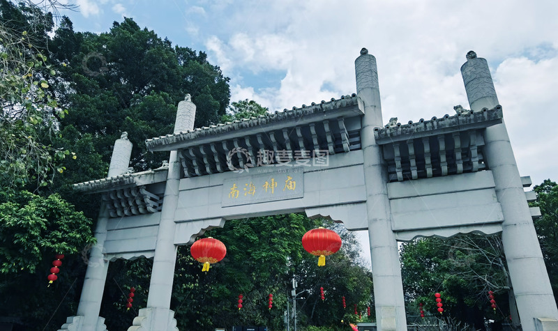 高清大图下载【趣麦麦图】传统中式牌坊建筑