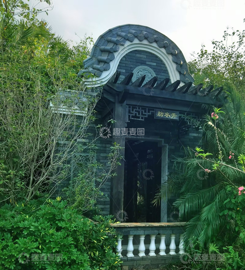 高清大图下载【趣麦麦图】古典园林小亭子