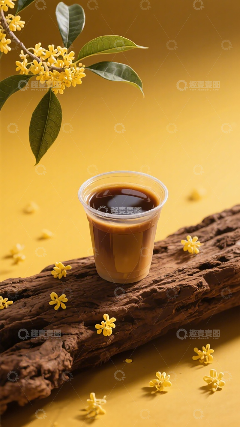 高清大图下载【趣麦麦图】桂花咖啡自然风光摄影