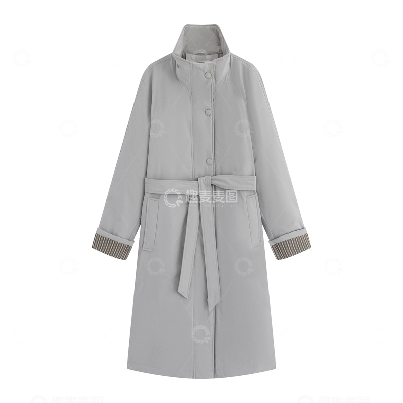 高清大图下载【趣麦麦图】羽绒服外套实物拍摄平铺图