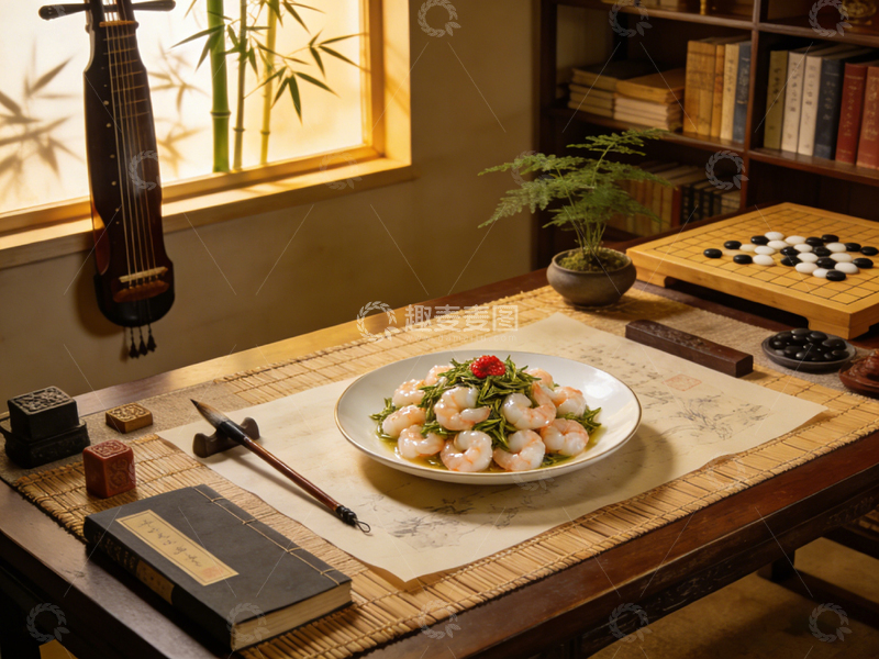 高清大图下载【趣麦麦图】古风餐桌美食摄影