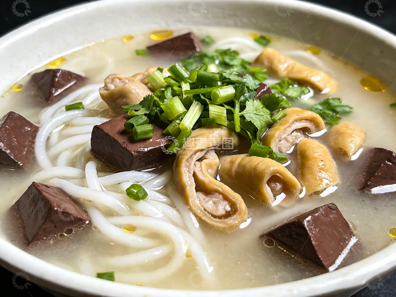 高清大图下载【趣麦麦图】美食米粉汤特写