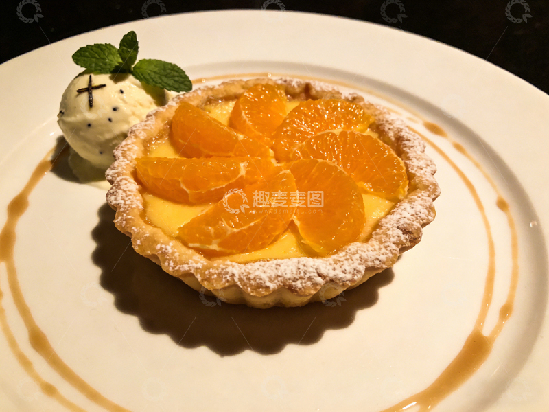 高清大图下载【趣麦麦图】精致水果挞美食摄影