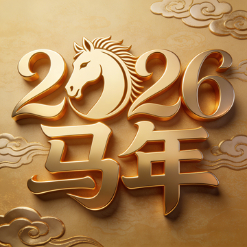2026马年字体素材设计