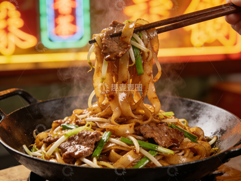 高清大图下载【趣麦麦图】中式炒面美食摄影1