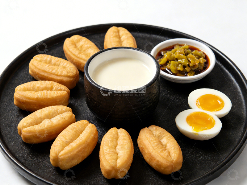 高清大图下载【趣麦麦图】中式早餐美食摄影图片