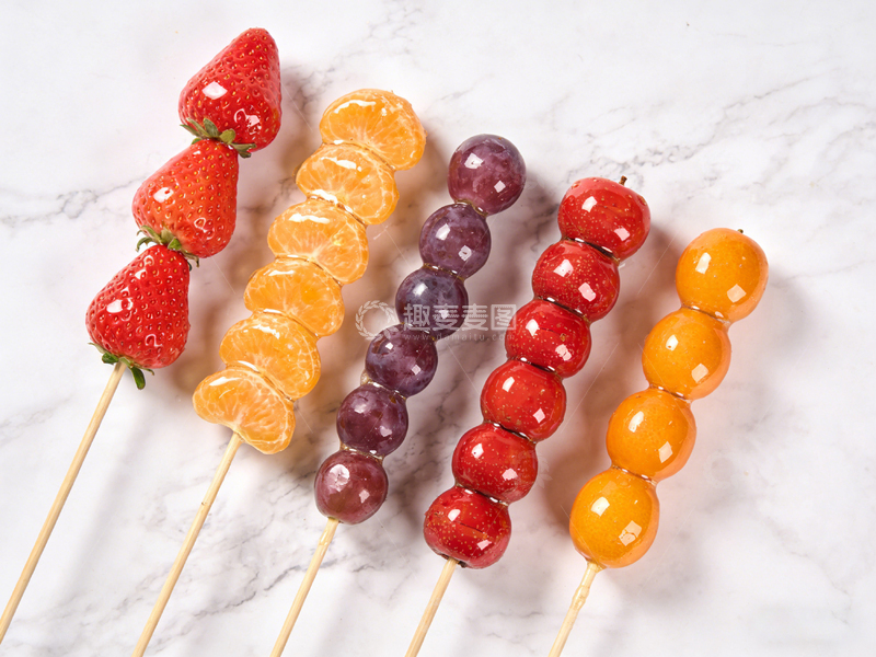 高清大图下载【趣麦麦图】糖果串水果串