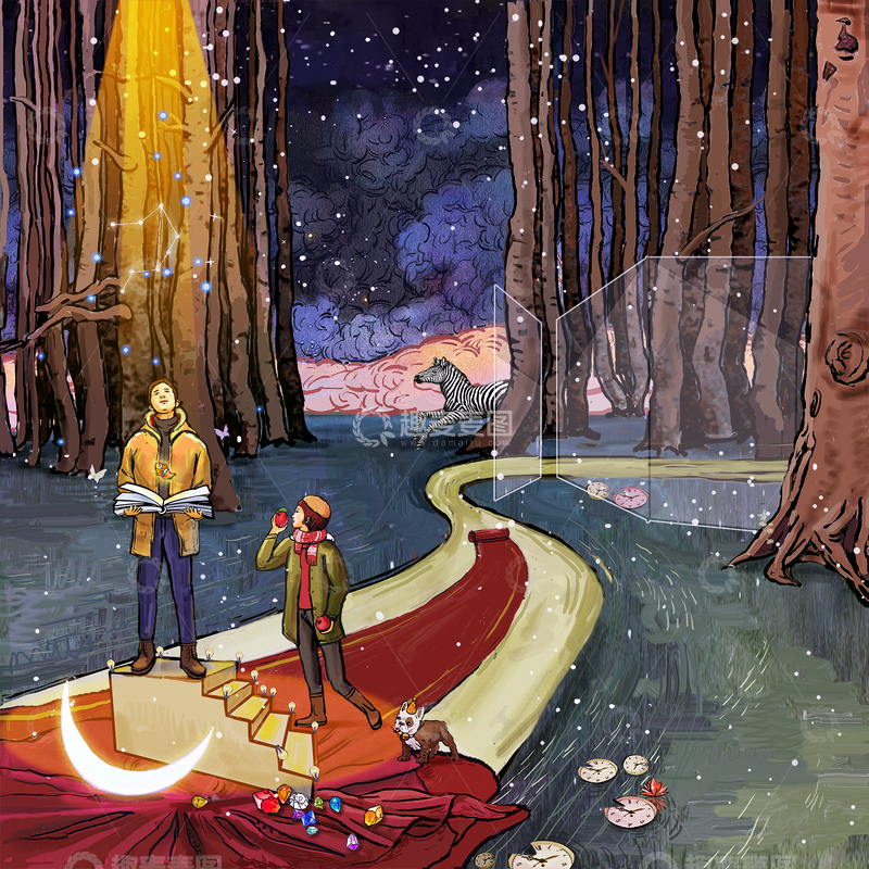 源文件下载【趣麦麦图】新年祈愿祝福