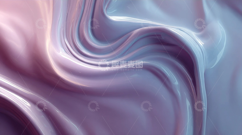 高清大图下载【趣麦麦图】梦幻彩色漩涡艺术