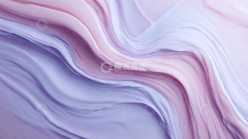 高清大图下载【趣麦麦图】梦幻色彩的流动奇观