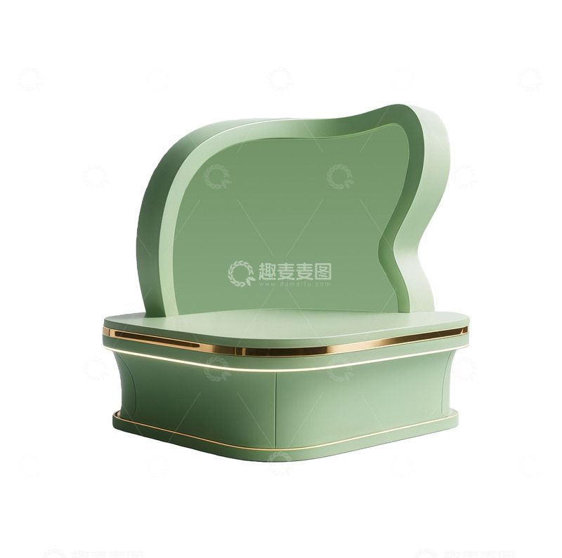 高清大图下载【趣麦麦图】3D渲染产品展示台展示场景元素