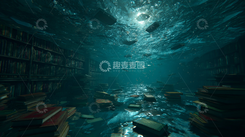 高清大图下载【趣麦麦图】潜入海底的智慧宝藏