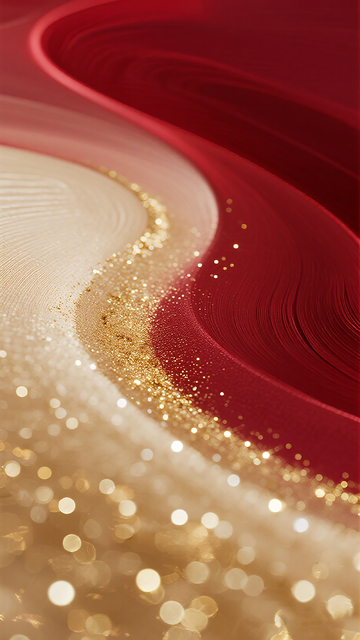 红金色调奢华纹理背景设计