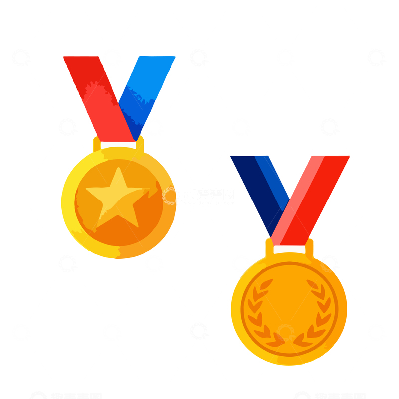 源文件下载【趣麦麦图】奖牌图标设计素材