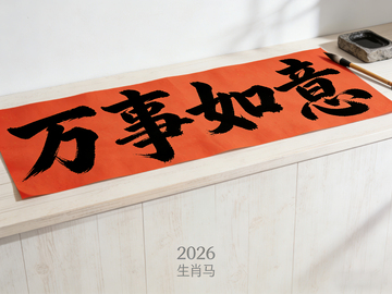 书法对联新年祝福