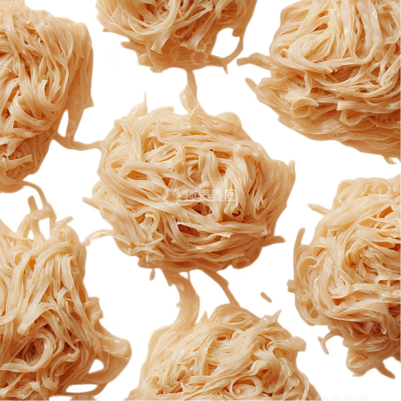 高清大图下载【趣麦麦图】灵动缠绕的面线艺术奇观