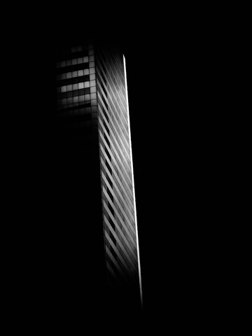 黑白都市建筑艺术摄影