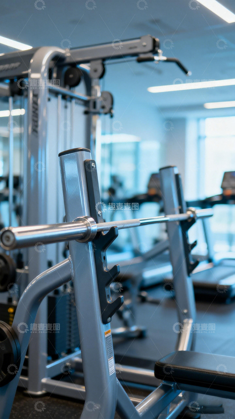 高清大图下载【趣麦麦图】健身房器材特写摄影