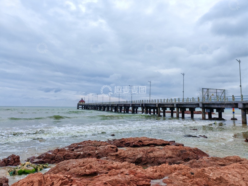 高清大图下载【趣麦麦图】海岸码头风光摄影