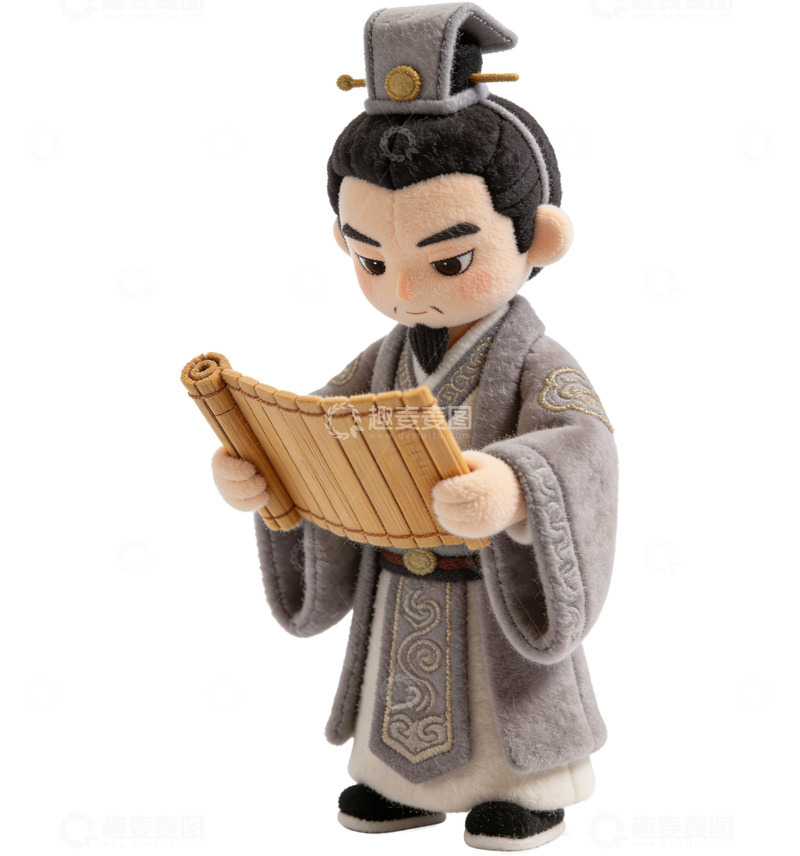 高清大图下载【趣麦麦图】Q版三国演义人物系列-鲁肃（免扣）