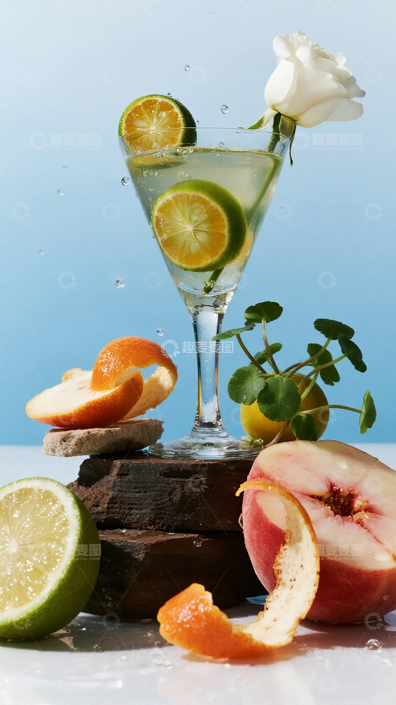 高清大图下载【趣麦麦图】清新水果饮品摄影图片