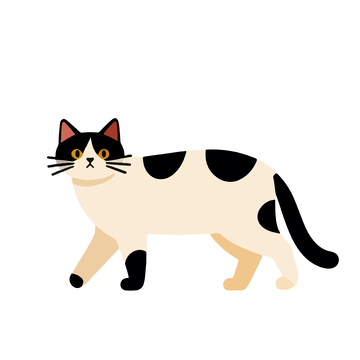 卡通猫咪插画设计素材