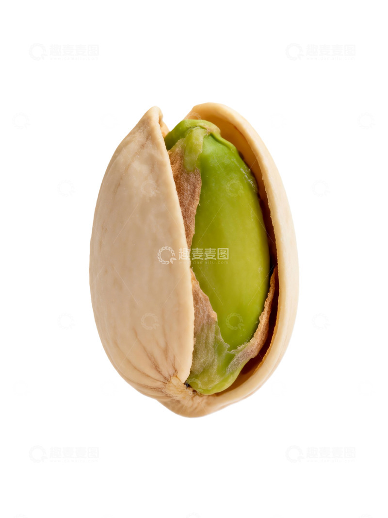 高清大图下载【趣麦麦图】坚果特写白色背景