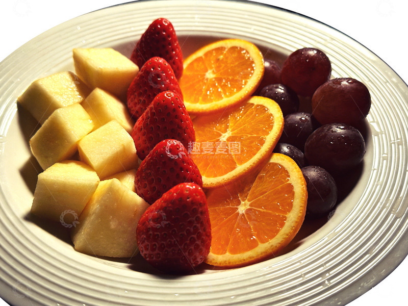 高清大图下载【趣麦麦图】美味水果拼盘
