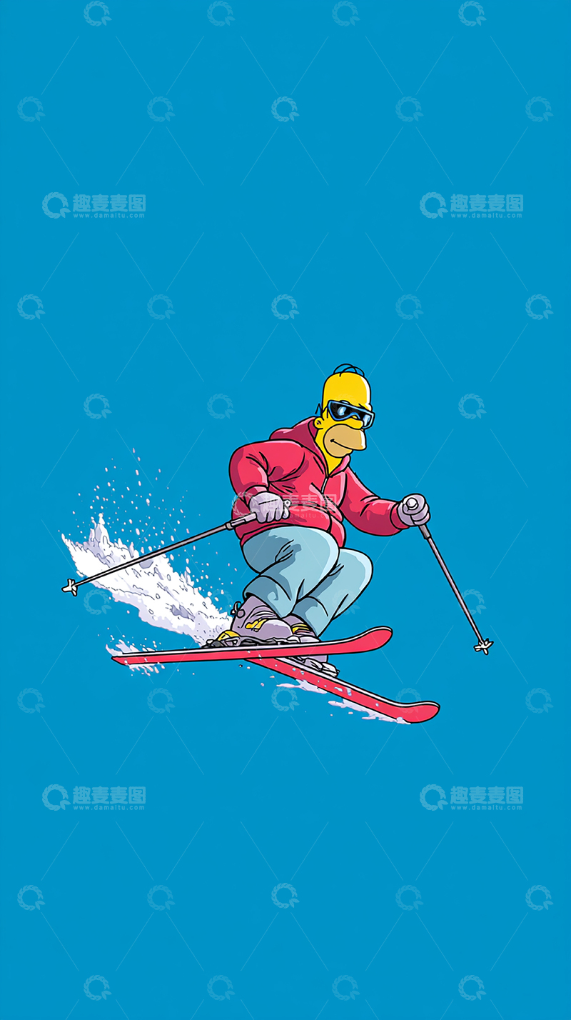 高清大图下载【趣麦麦图】史泰辛领衔滑雪冒险