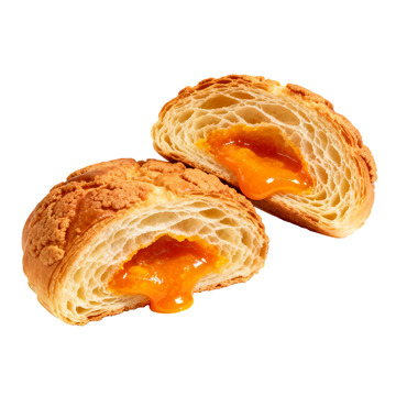 酥皮蛋黄酥美食摄影图