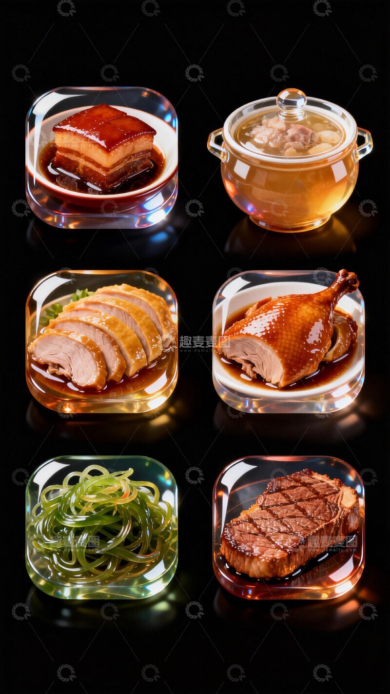 高清大图下载【趣麦麦图】美食摄影精致菜肴展示