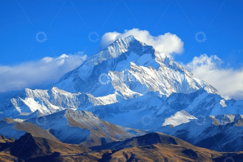 高清大图下载【趣麦麦图】远山高山雪山美景