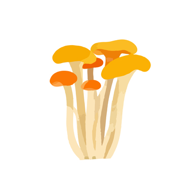 卡通蘑菇插画素材