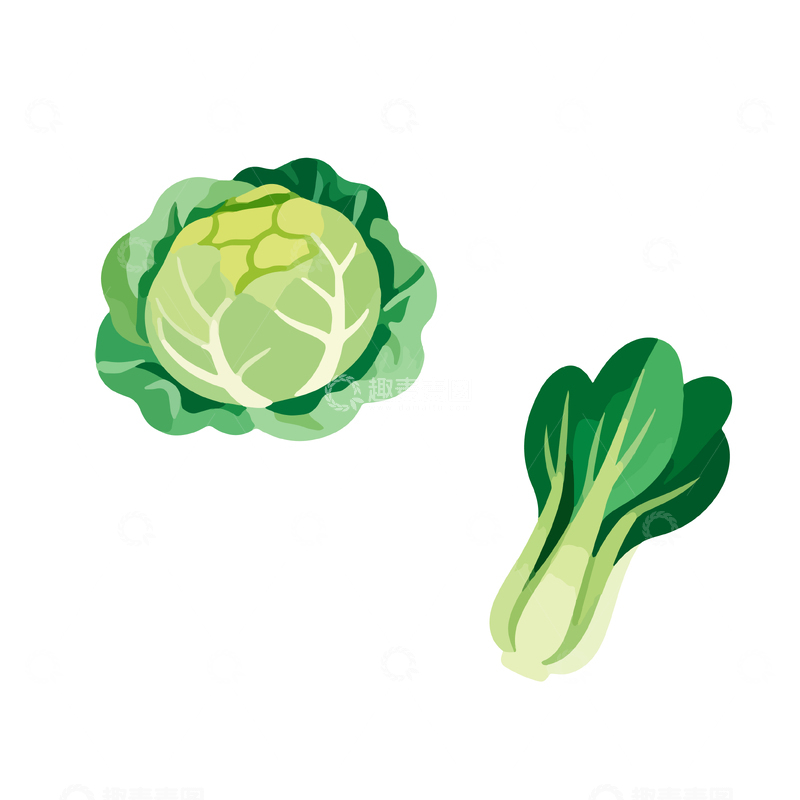 源文件下载【趣麦麦图】卡通蔬菜插画设计素材