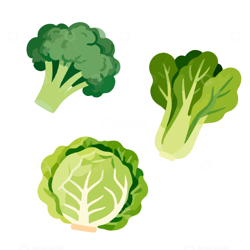 源文件下载【趣麦麦图】手绘蔬菜插画设计元素