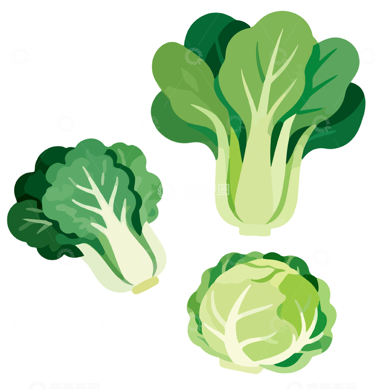 源文件下载【趣麦麦图】蔬菜卡通插画设计元素