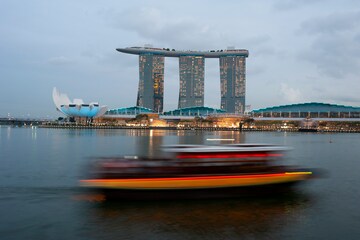 现代都市夜景风光摄影