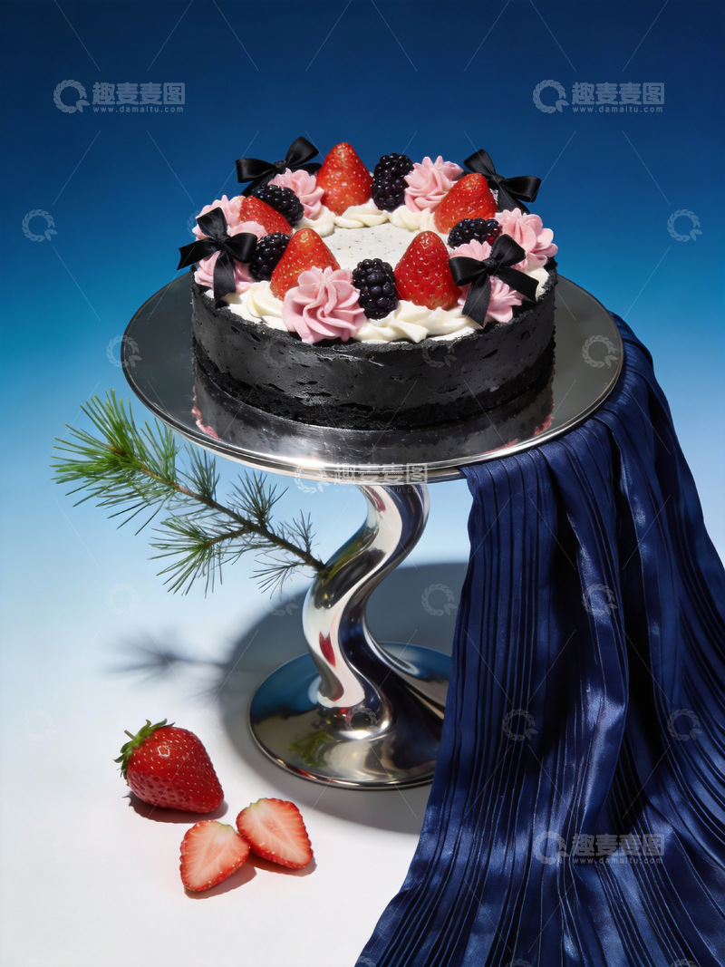 源文件下载【趣麦麦图】轻奢风甜品商业艺术摄影7