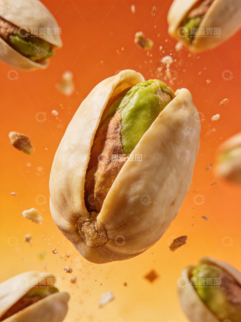 源文件下载【趣麦麦图】开心果创意摄影1